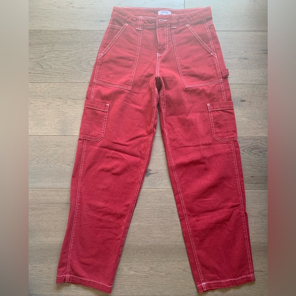 Garage Pants - Garage Scarlet Utility Jeans